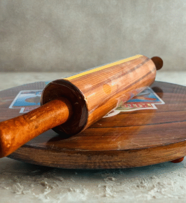 Wooden Chakla Belan - Image 2