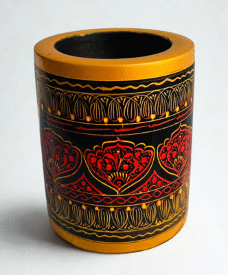 Makeup console & Brush holder with Naqshi Art work - Image 2