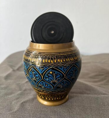 Blue Naqshi Art Candy Jar - Image 2